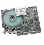 NASTRO BROTHER TZ111 6mm Nero/Trasparente x PT900 PT-H75 PT-1080BTS