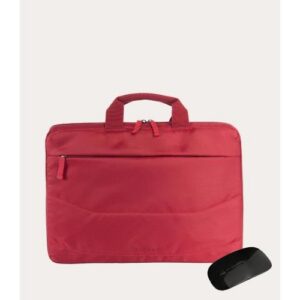 BORSA X NB TUCANO idea pc BUNDLE bag 15.6" ROSSO + mouse - BU-BIDEA-WM-R