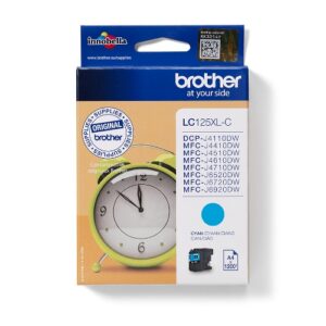INK BROTHER LC-125XLC Ciano 1200PP X MFC-J4410DW MFC-J4510DW MFC-J4610DW MFC-J4710DW MFC-J6920DW MFC-J6520DW