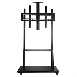 SUPPORTO TV GRANDE FORMATO 42-100" MAX VESA 600X900 CON RIPIANO PER DISPOSITIVI E SUPPORTO TELECAMERA LKBR65
