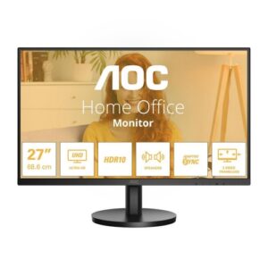 MONITOR AOC LED 27"Wide U27B3A IPS 3840x2160 4ms 300cd/mq 1.000:1 2x2W MM 2HDMI DP