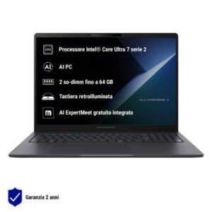 NB ASUS Commercial NX P B3605CCA-MB0062X 16" INTEL CORE ULTRA 5 225H 16GB SSD512GB W11P