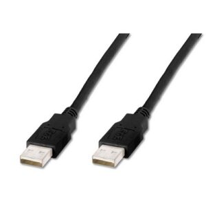 CAVO DIGITUS USB A 2.0 TO USB A, M/M, 1MT, NERO, LP496B