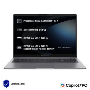 NB ASUS Commercial NX P Copilot+PC PM3606CKA-MB0185X 16" Ryzen AI R5-330 16GB SSD512GB W11P