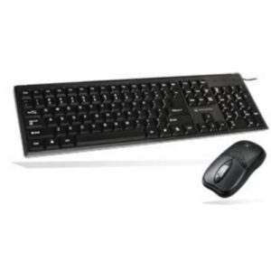 KIT ATLANTIS P013-WK608M-U COMBO KIT TASTIERA  USB + MOUSE OTTICO USB
