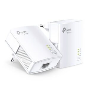 ADATTATORE POWERLINE TP-LINK TL-PA7017 KIT CONF.2PZ X LAN 1000M HOMEPLUG AV2 1P Gigabit Ethernet