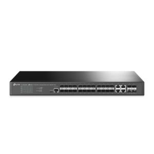 SWITCH TP-LINK TL-SG3428XF JETSTREAM 24P GIGABIT SFP + 4P 10GE SFP+, 4Gigabit RJ45 1U L2+ Managed Rack-mountable, Omada