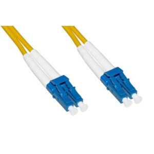 CAVO FIBRA OTTICA LC A LC SINGLEMODE DUPLEX 9/125 MT.5 - LKLCLC905