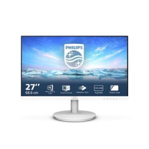 MONITOR PHILIPS LED 27"Wide 271V8AW/00 IPS 1920x1080 250cd/mq 1300:1Mega Infinity DCR 2x2W MM VGA HDMI White