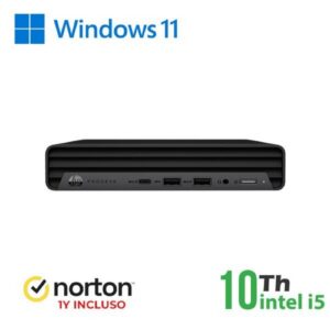 ULTRTA MINI PC HP RINOVO REFURBISHED 600 G6 RN65534313 i5-10x00 16GB SSD NEW 512GB NO DVD W11P + NORTON