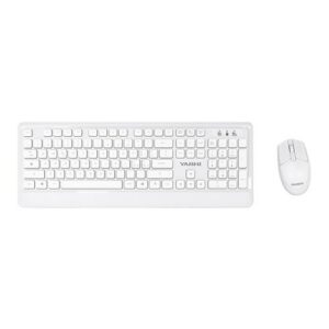 Yashi Exclusive Multimedia Keyboard & Mouse Wireless KIT White US - MY538