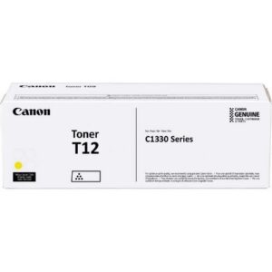 TONER CANON T12Y Giallo 5.300PP x i-SENSYS X C1333P C1333i C1333iF imageFORCE C1333 C1333F C1333P