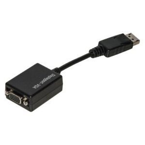 ADATTATORE LINK DISPLAYPORT TO VGA, M/F, 0,15MT, NERO, LKADAT19