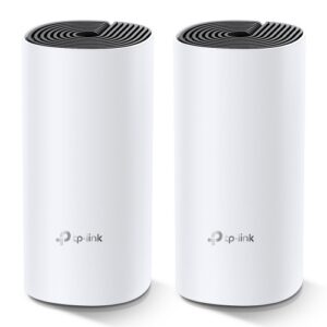 ROUTER TP-LINK Deco M4(2-pack) WIRELESS AC1200 HOME MESH WI-FI Router 300 Mbps at 2.4 GHz +867Mbps at 5 GHz, 2P GIGABIT