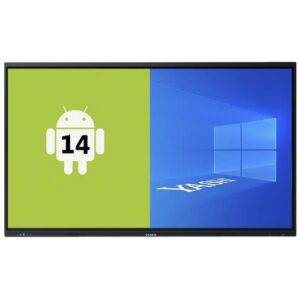 MONITOR SUPERTOUCH AI TOUCH YASHI 65" LY6522 LCD 4K TYPE-C 8GB RAM 128GB STORAGE ANDROID 14 EDLA, staffa a muro inclusa