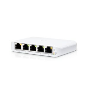 Ubiquiti UniFi Switch USW-Flex-Mini, 4 Porte Lan Gigabit + 1 Porta Lan PoE input L2