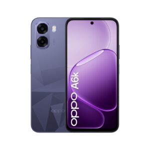 SMARTPHONE OPPO A6K 4/256GB DISPLAY LCD 6,75" STARRY BLACK 0165180287 NO ALIMENTATORE
