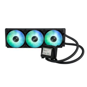 DISS A LIQUIDO MAX GAMING LC 360 ARGB LCD 3*Fan 2.4" IPS LCD screen STK UNIVERS. (VEDI SCHEDA TECNICA)